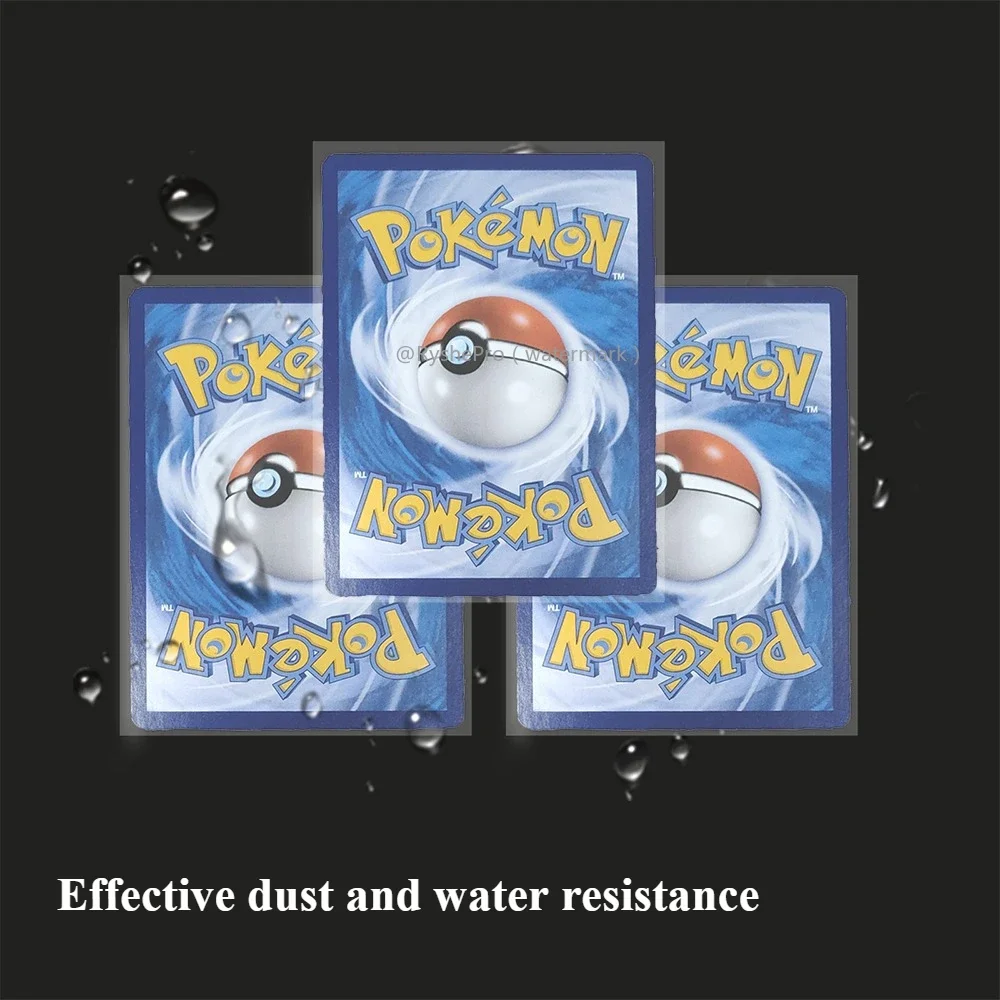 حافظة بطاقات شفافة بحجم قياسي 64 × 89 مم، أكمام بطاقات داخلية ممتازة مثالية للأكمام المزدوجة والمتوافقة مع MTG