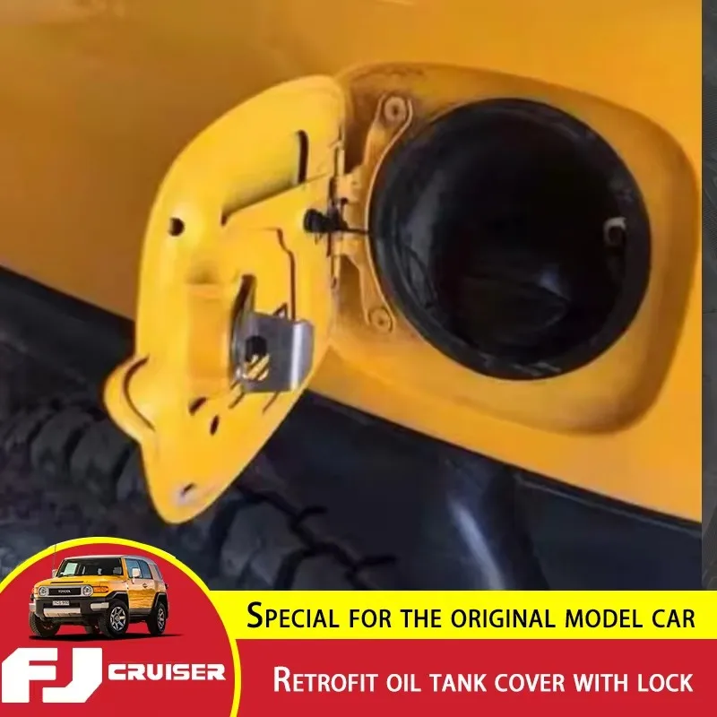 

Tank Covers For Toyota FJ Cruiser Lockable Fuel Cap Modification Auto Unlock Fuel Tank Cover Accessories