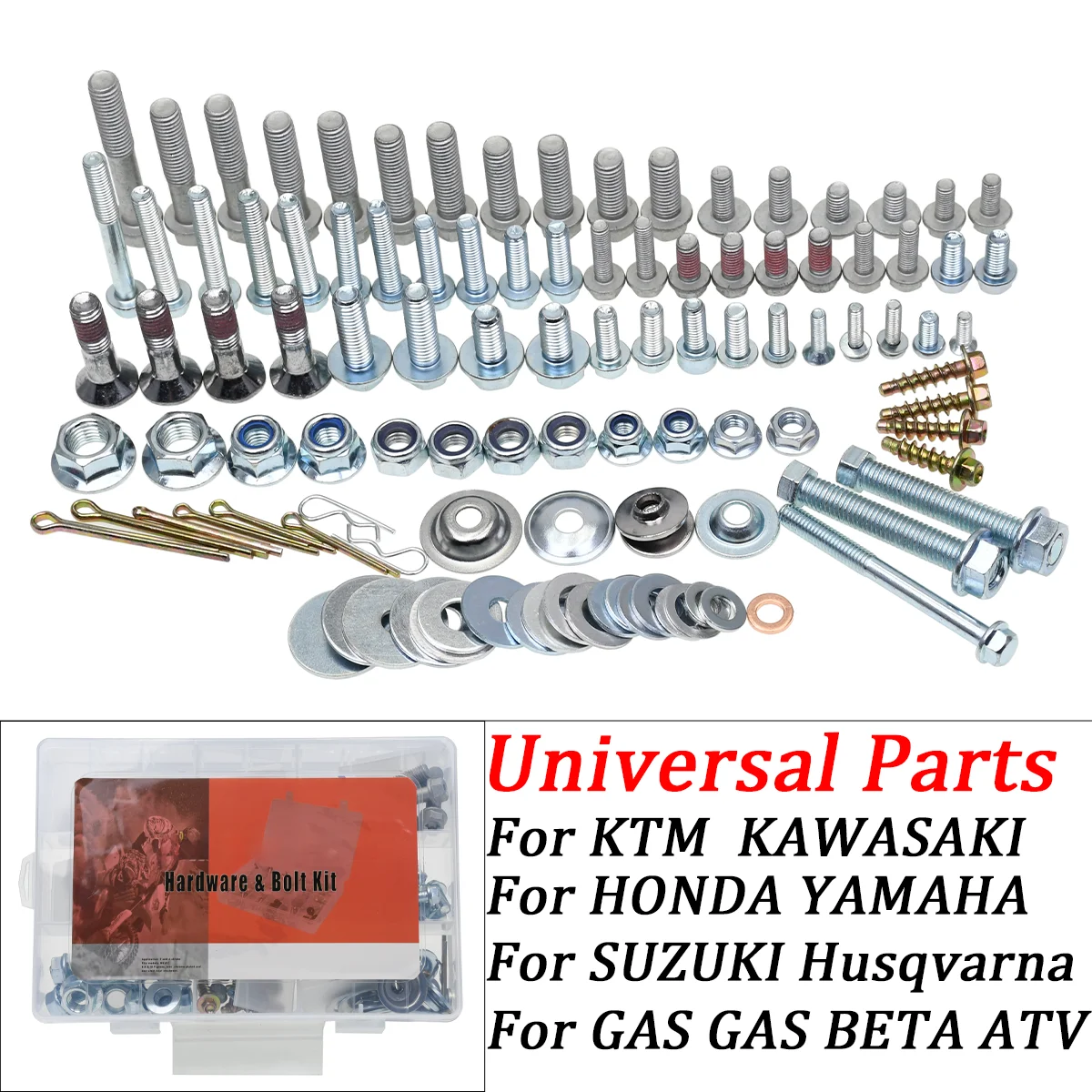 

Hardware Bolt Full Plastics Fastener Kit For KTM SX XC XCF XCWF SXF EXC EXCF XCFW 150 200 250 300 350 400 450 500 2003-2021 2024