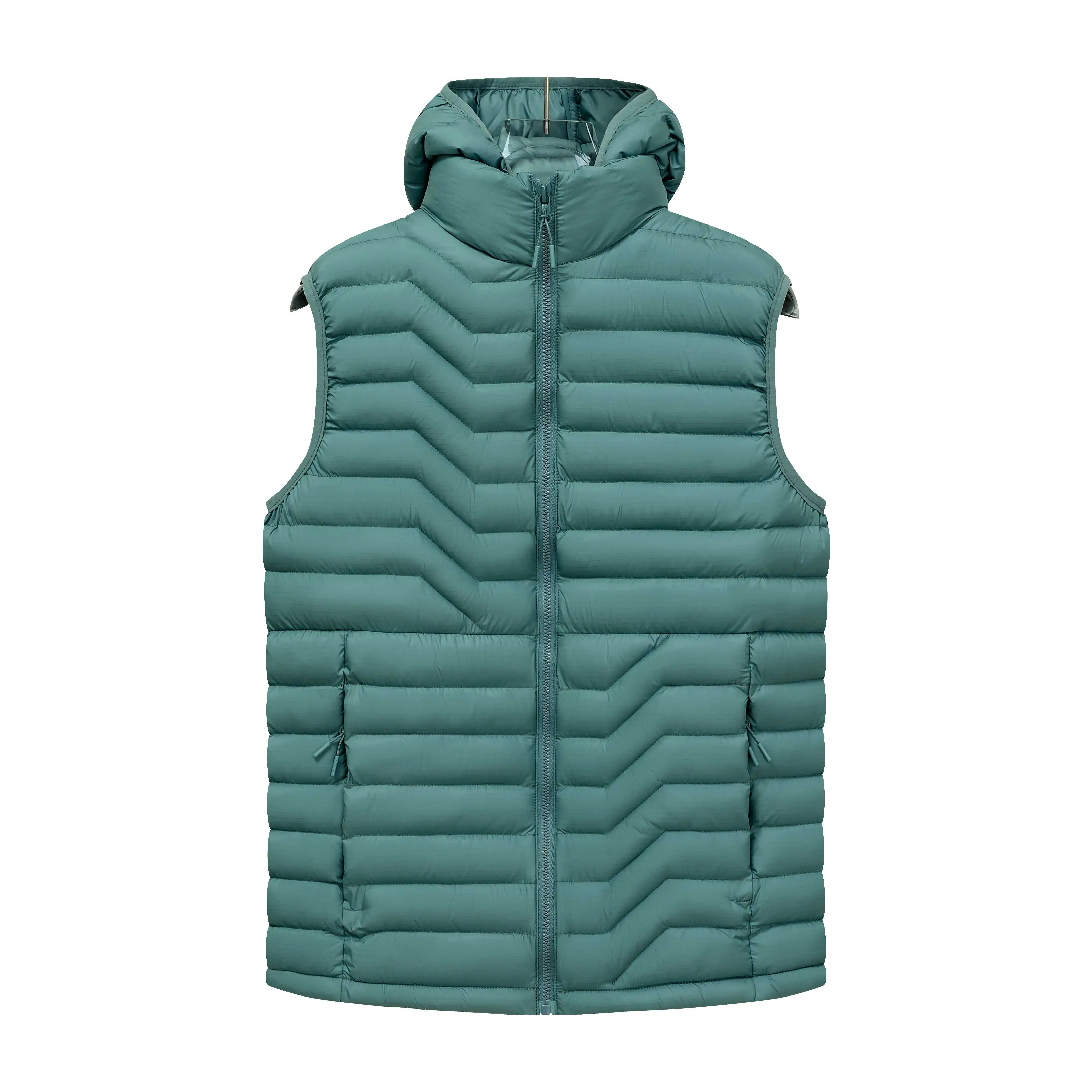 Puffer Vest Padded - 새로운 경량 남성 민소매 패딩 재킷