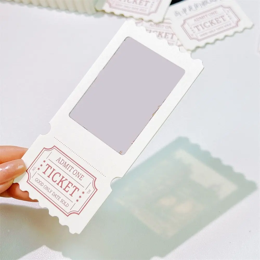 20Pcs Paper Film Ticket Root Bookmark Collectible Blank Reverse Film Movie Bookmark DIY Scrapbooking Ticket Root Frame