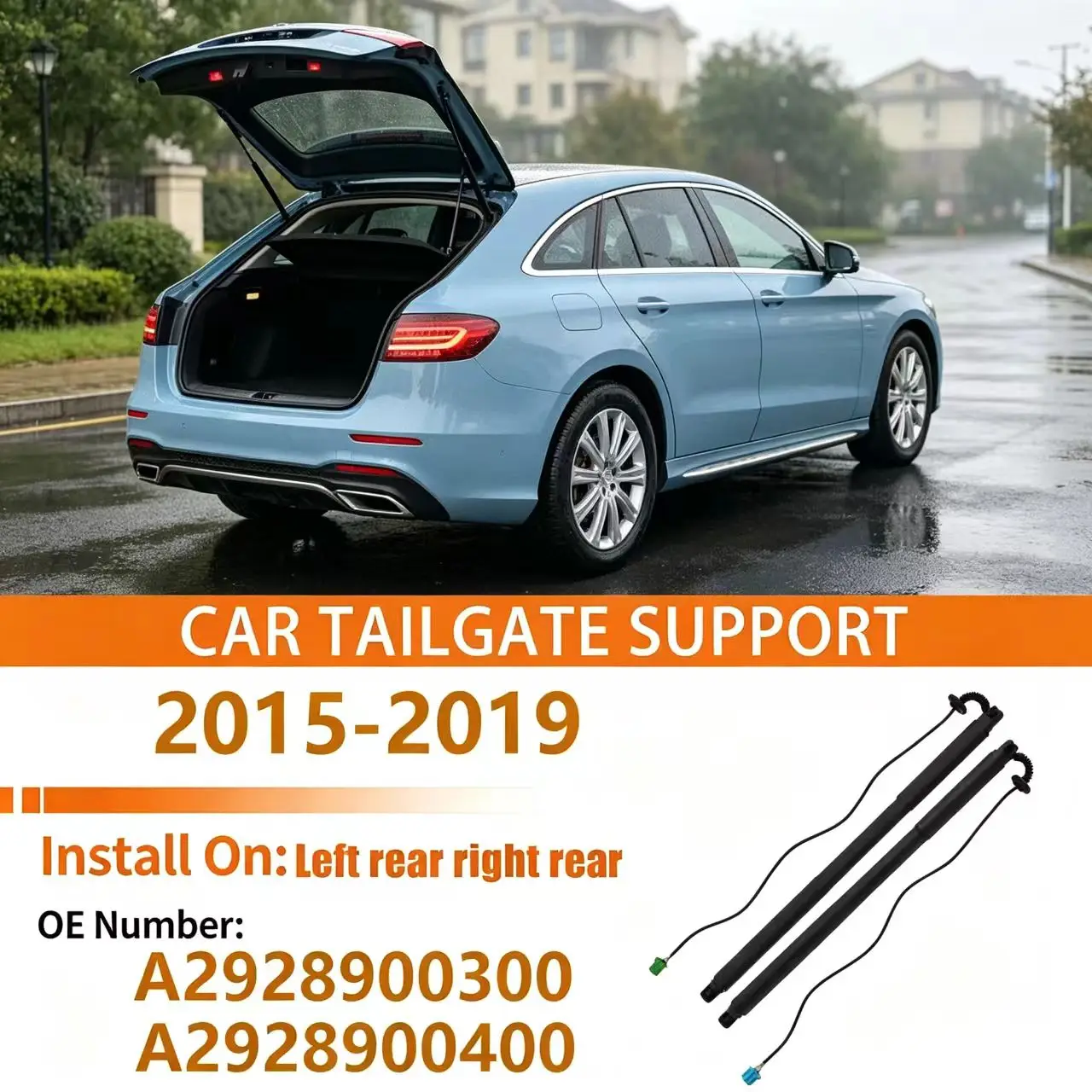For 2015-2019 Benz GLE Coupé W166 C292 Electric Tailgate Strut Tailgate Support Rod Power Liftgate Strut A2928900300 A2928900400