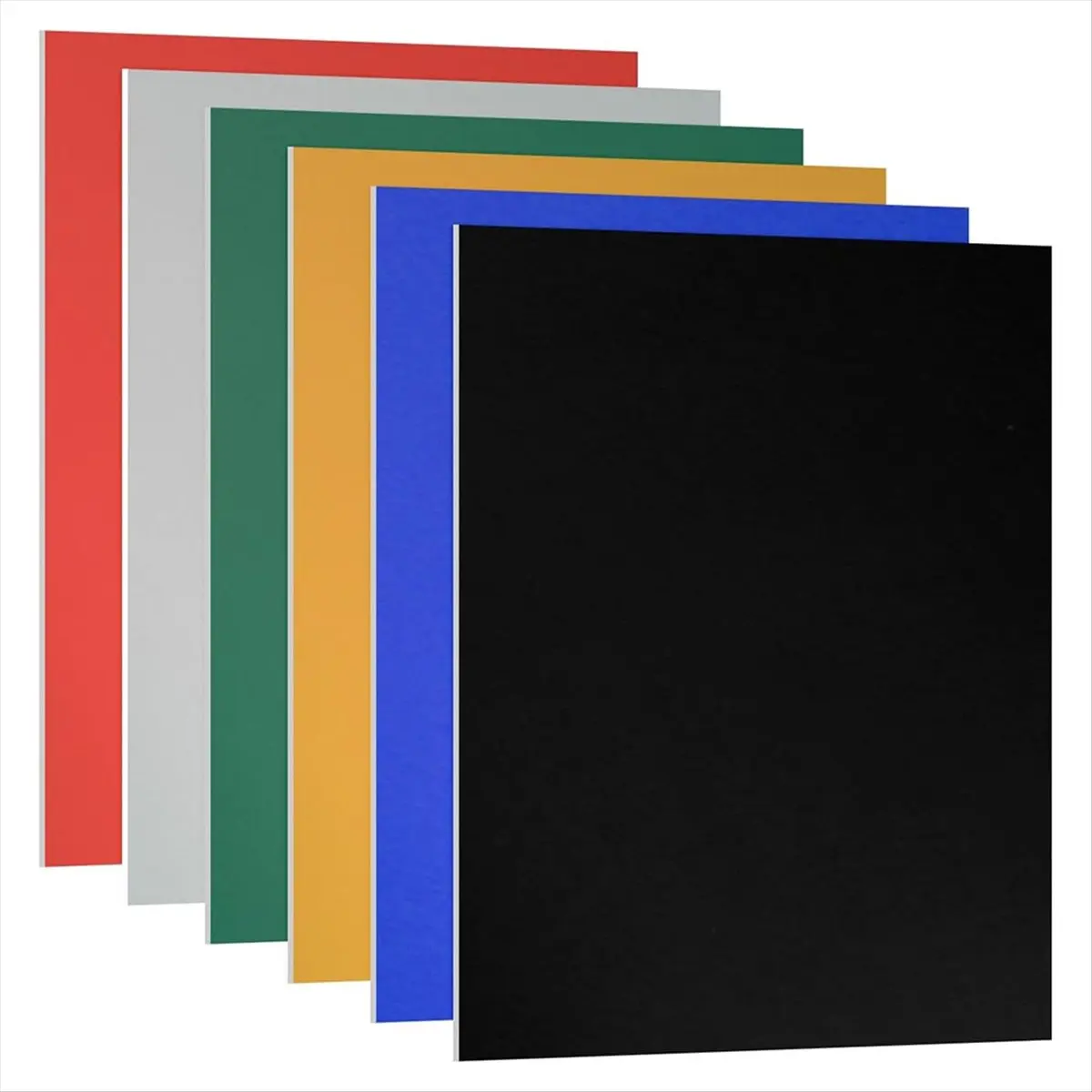 ABYA 7x5x1/32Inch Anodized Aluminum Sheet Set, 0.8mm Thick Engraving Blanks for Laser Engraving DIY Decorative Crafting Home