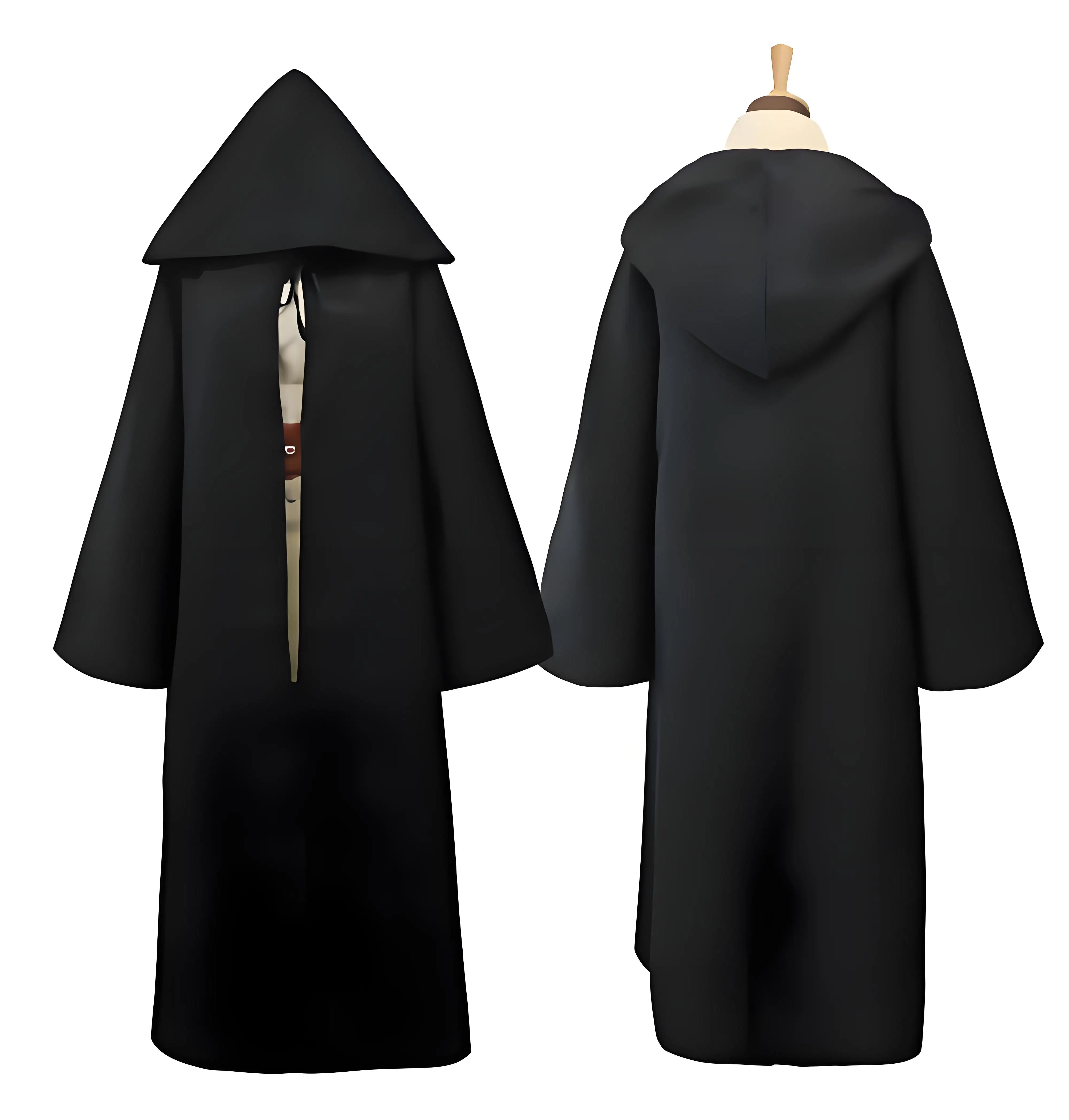 Jedi Knight Star Cosplay War Anakin Skywalker Costume Replica Rob Cloak Anime Halloween Party Outfits Clothes Plus Size view 2