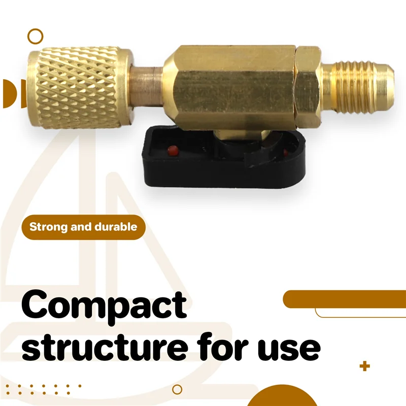 

HRBAJ-Mass R410A Прямые шаровые краны для хладагента Шланги для зарядки переменного тока Прямые шаровые краны для хладагента 1/4 дюйма