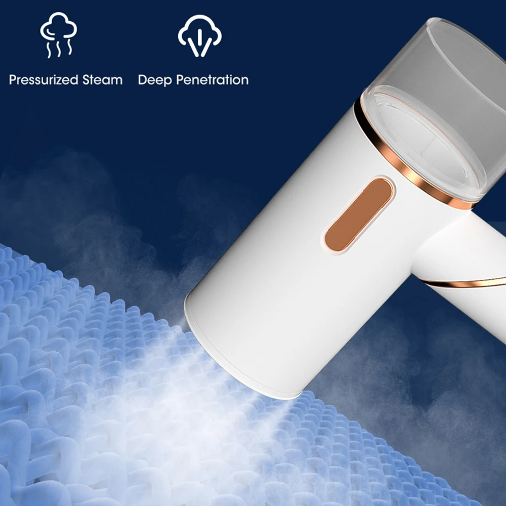 Handheld Iron Garment Steamer 1600W Electric Steam Generator Brush Portable Small Folding Machine for Household Travel Clothes