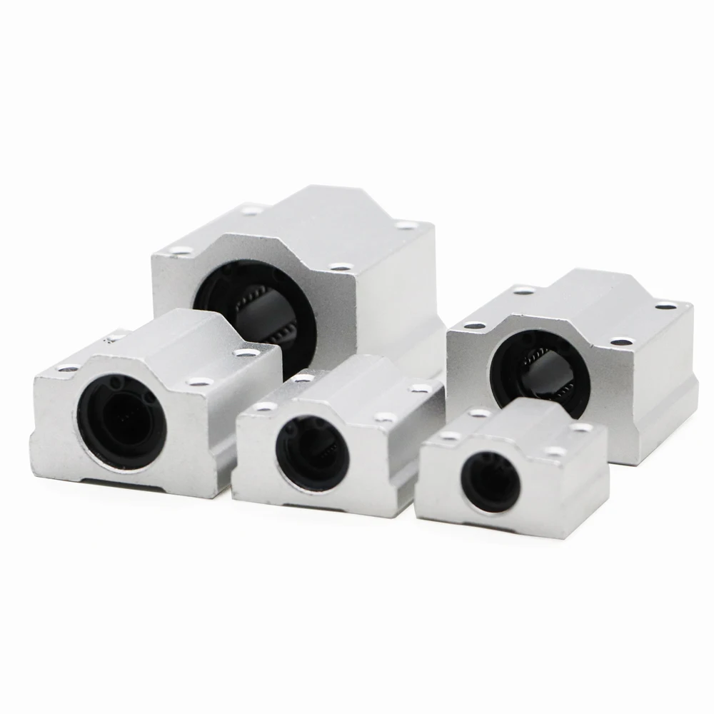 

2pcs/lot Free Shipping SC12LUU SCS12LUU SCS10UU SCS12UU SCS13UU SCS16UU SCS10LUU 12mm Linear Ball Bearing Block CNC Router Parts