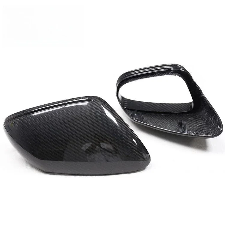 For Porsche 911 992 Taycan Replacement Dry Carbon Fiber Mirror Housing  Reverse Mirror Cover Auto Performance Parts