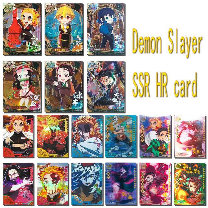 

Demon Slayer Ssr Hr Card Kamado Tanjirou Nezuko Rengoku Kyoujurou Agatsuma Zenitsu Kochou Shinobu Game Collection Birthday Gifts