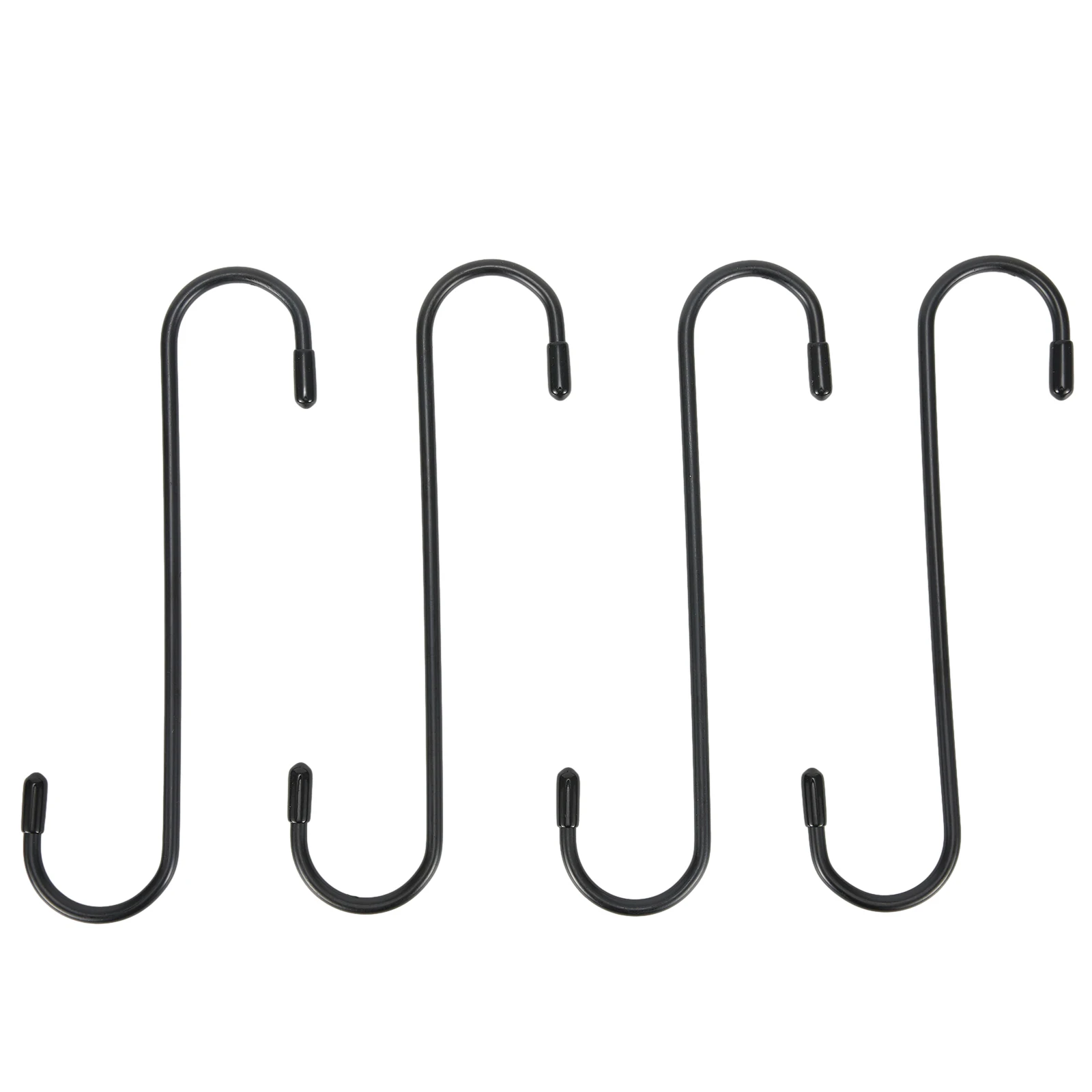 

4X Brake Caliper Hanger Hooks With Rubber Tips For Bearing Axle Automotive Tool Steel Black Automotive Hand Tools Supplies