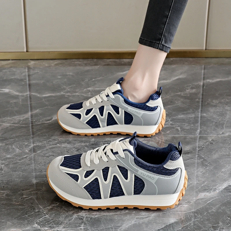 

Breathable Mesh Casual Shoes For Women Lightweight Comfortable Walking Sneakers Non Slip Sole Fashion Athletic Footwear
