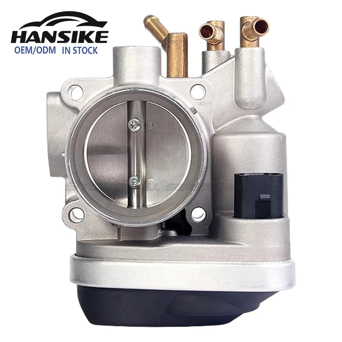 HANSIKE 06A133062AB 06A133062N Conjunto de cuerpo de aceleración electrónico para Audi A3 VW Golf Polo Beetle Skoda Seat Válvulas de aceleración