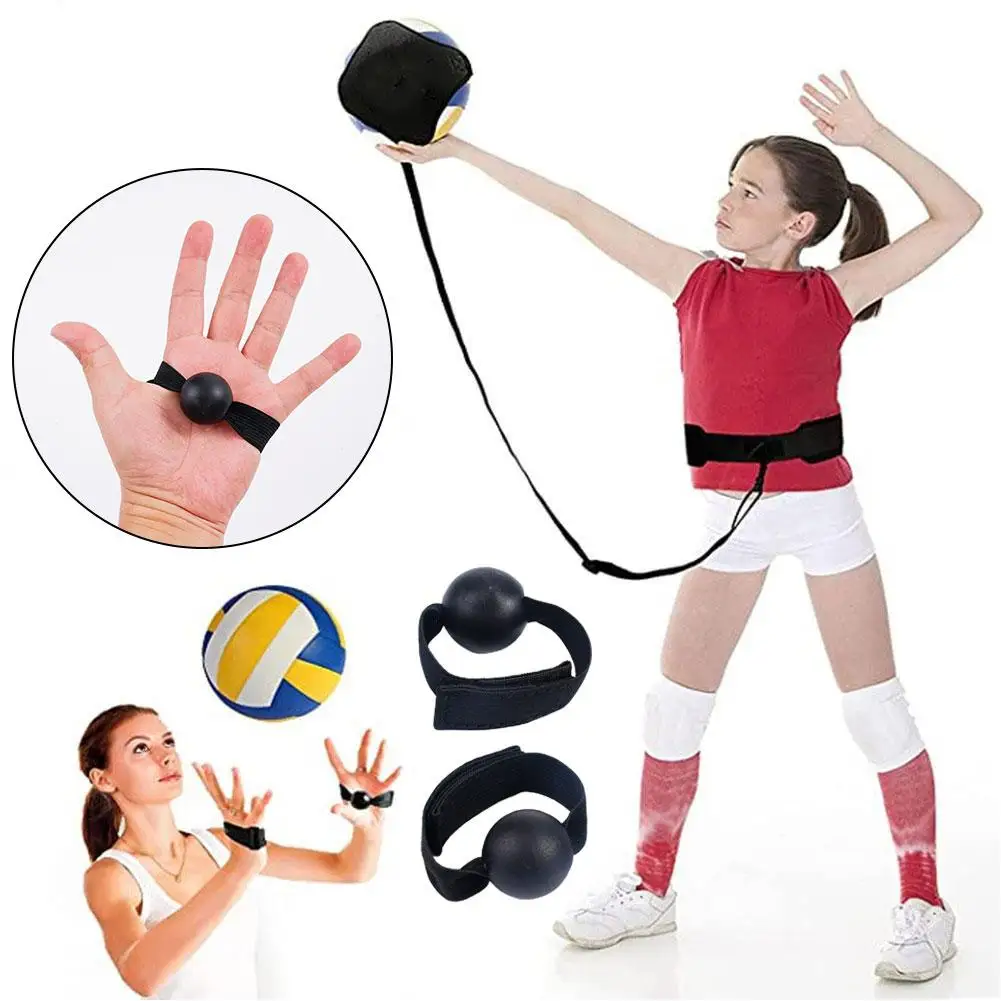 New Volleyball Training Equipment Aid Practice Trainer With Adjustable Belt For Serving Setting Spiking Training Returns Ball