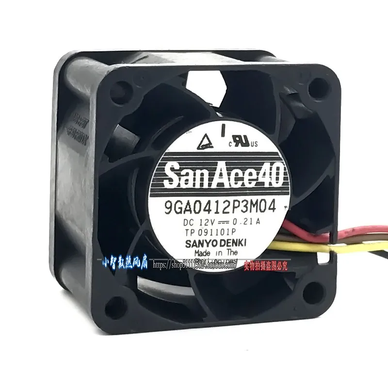 ORIGINALE 9GA0412P3M04 12V 0.21A 4028 40*40*28mm NUOVO RADIATORE VENTOLA DI RAFFREDDAMENTO