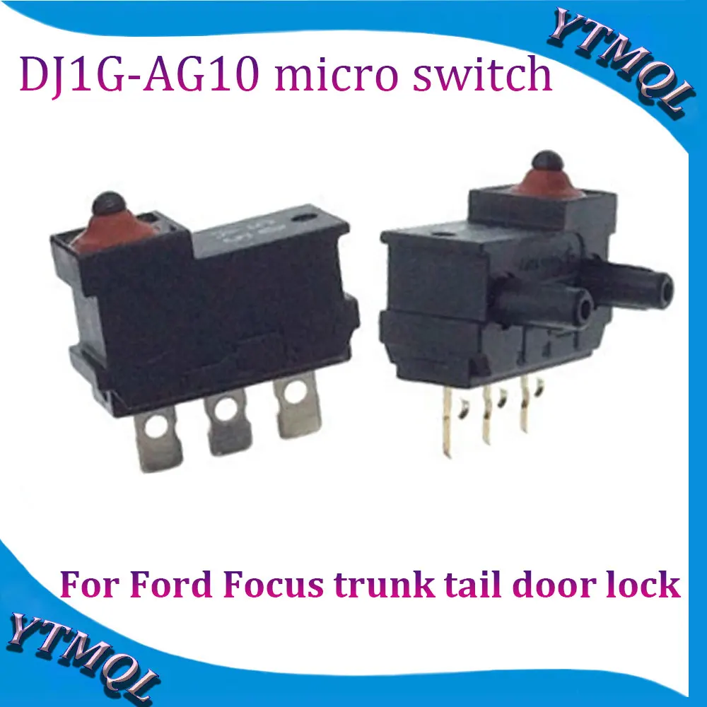 1-10Pcs DJ1G-AG10 microinterruttore per Ford Focus trunk tail door lock piccolo finecorsa verticale