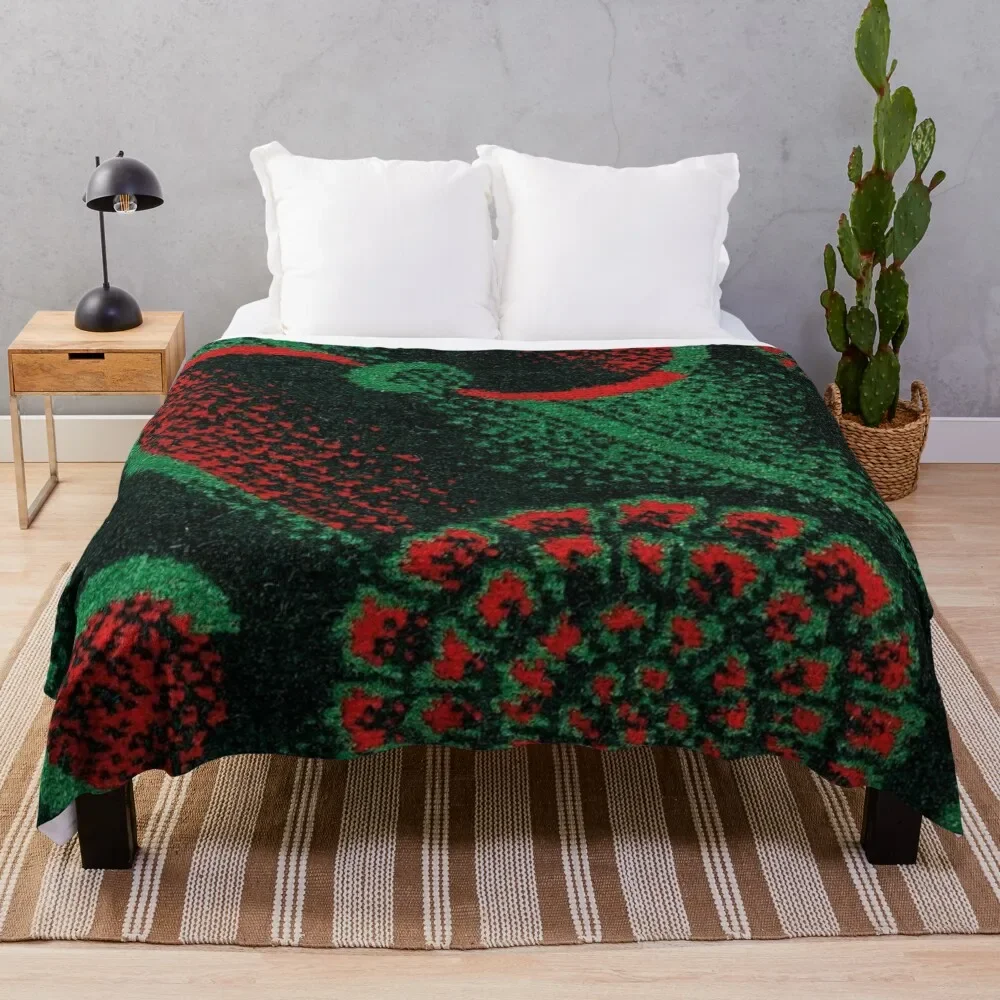 

Public Transport Seats Pattern Throw Blanket Versatile Cozy Throw Blanket for All Occasions