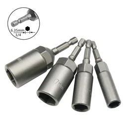 6mm-19mm Deepen Inner Hexagon Sleeve Electric Drill Sleeve Pneumatic Socket Head for Nut Wrench Hand Tools Electric Screwdriver