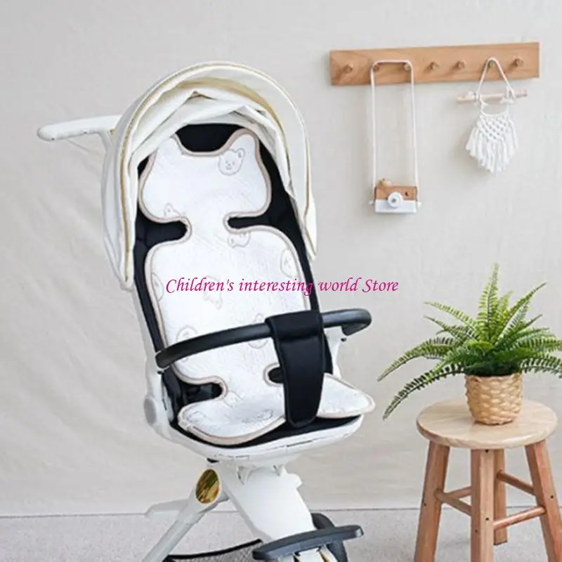 

Cooling Cover Easy to Clean Quilted Support Travel friendly Pad for Pushchair 425F