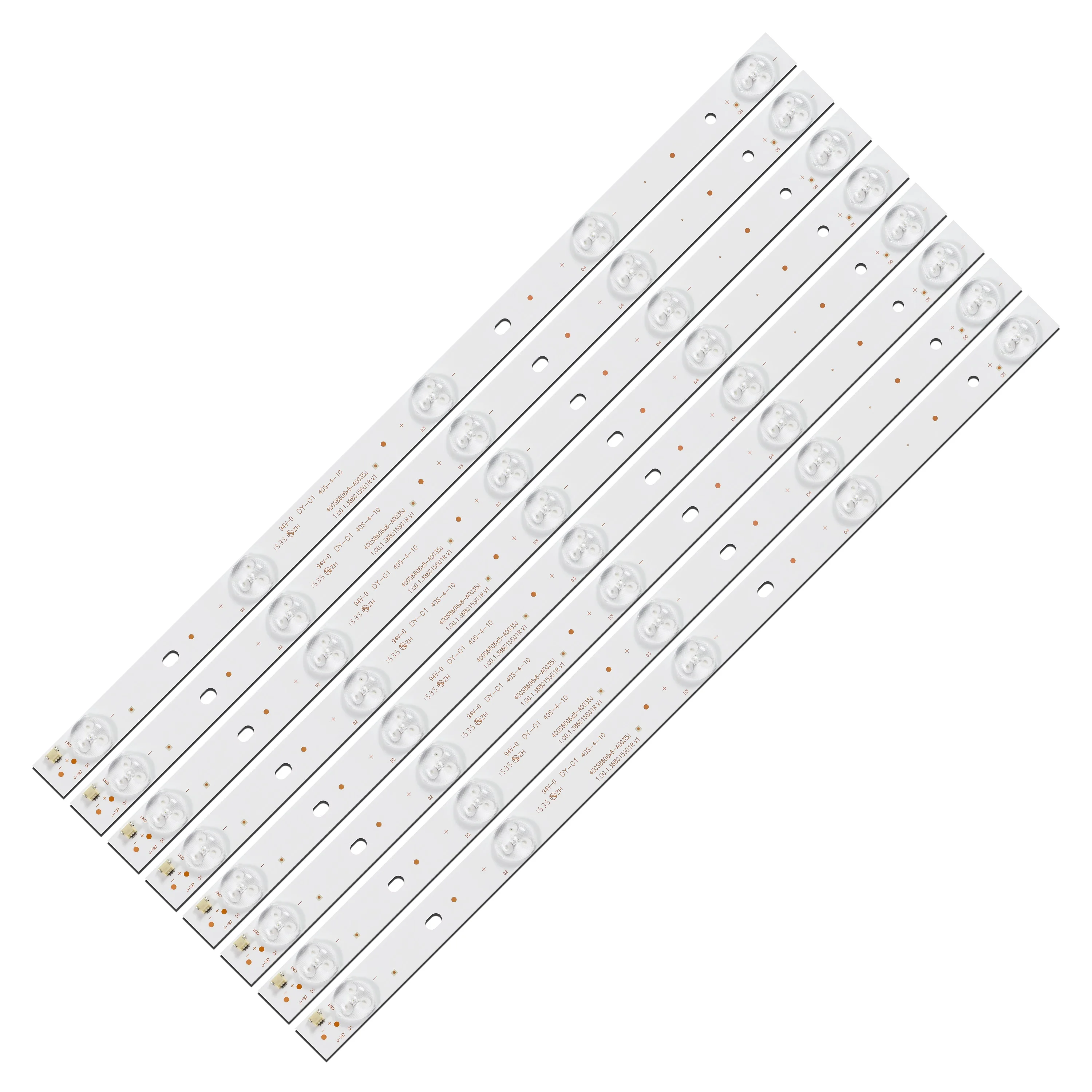 New 5LED 389mm LED backlight strip for Philco PH40R86 PH40R86DSGW 400S8606X8-A0035 400S8605X8-B0040 E34036
