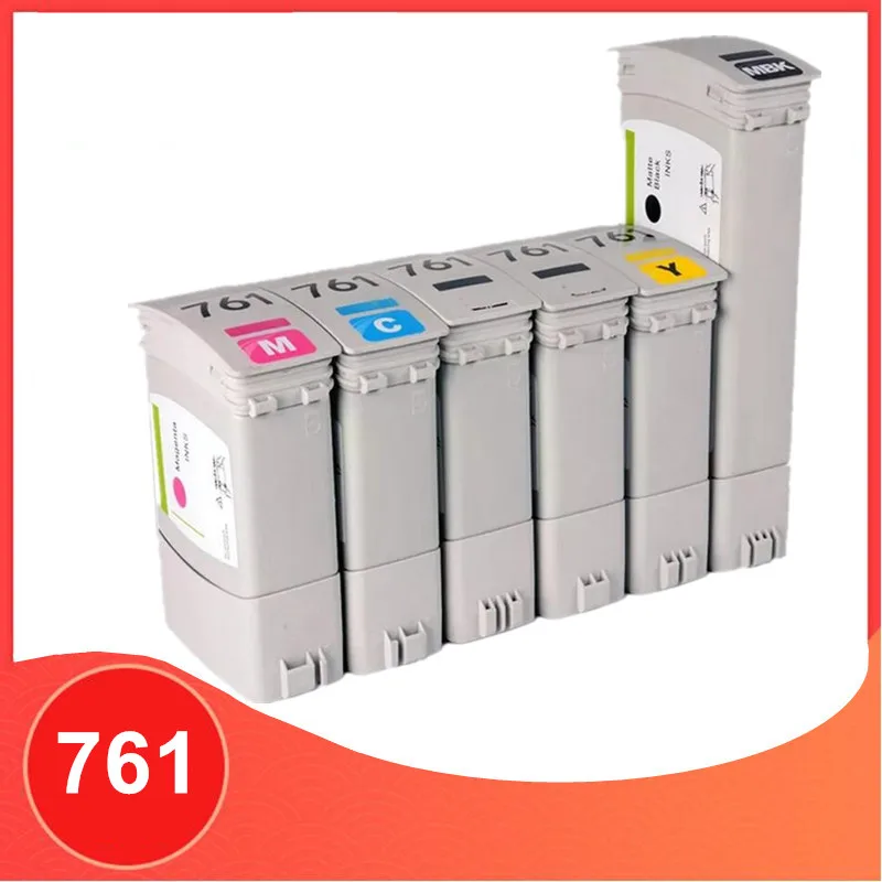 Replacement For HP 761 Ink Cartridge Full With Pigment Ink DesignJet T7100 T7200 Printer