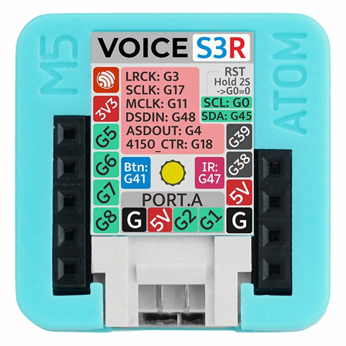 DT75BG For VoiceS3R Smart Speaker Dev Kit for Home Assistant Voice Control Programmable IoT Interaction Controller