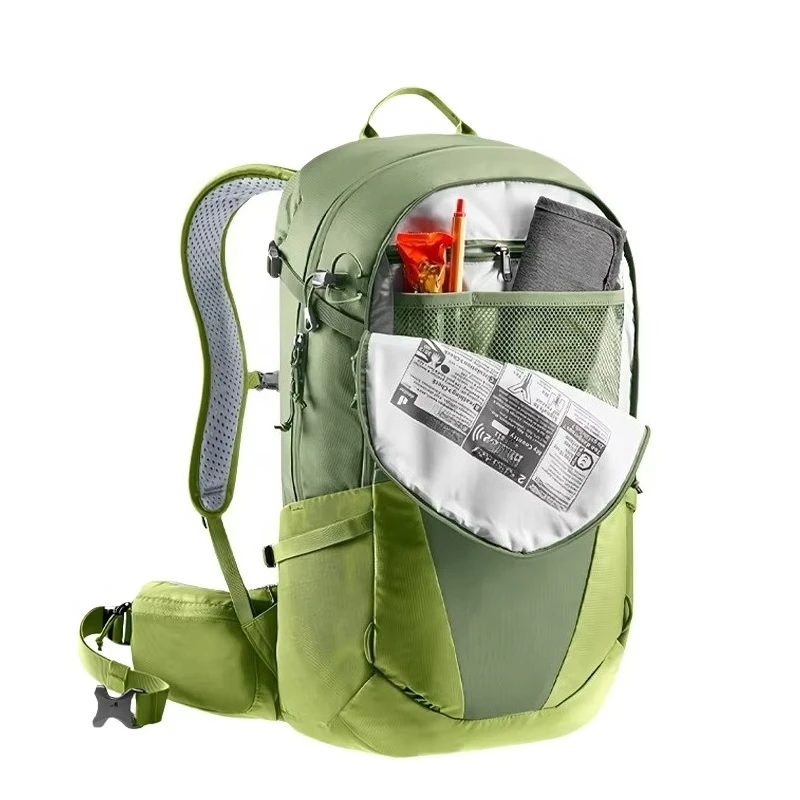 Lightweight Hiking Mountaineering Backpack Reinforced Waterproof Nylon PVC TPU Fabric Large Capacity Rucksack With Adjustable