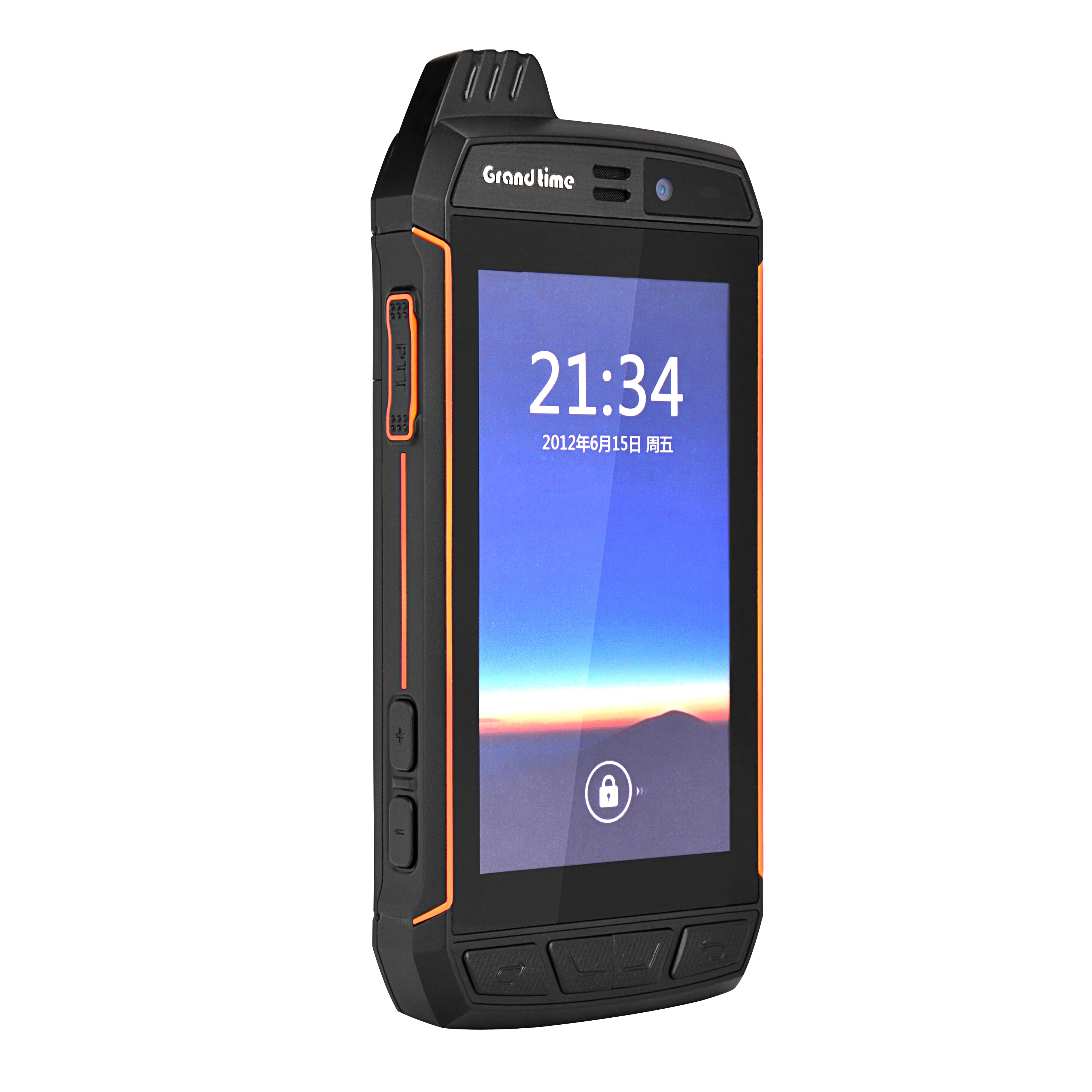 Walkie-talkie inalámbrico de 2 vías Gsm Gps Wifi de largo alcance con tarjeta Sim impermeable Zello 4g red pública PTT bidireccional sobre celular