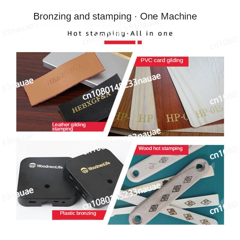 Small Pneumatic Stamping Machine Leather Embossing Hot Stamping Label Wood Hot Stamping Machine Flat Hot Pressing Machine