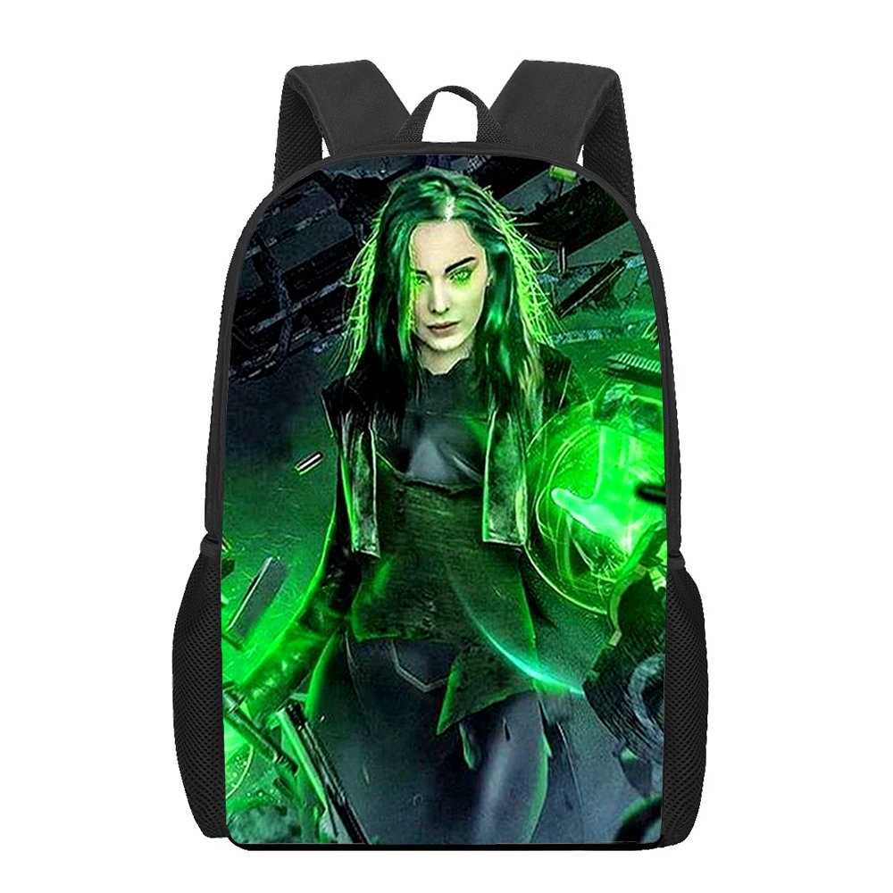 Emma Dumont Polaris 3D Print Backpacks For Girls Boys Children School Bags Orthopedic Backpack Kids Book Bag Knapsack