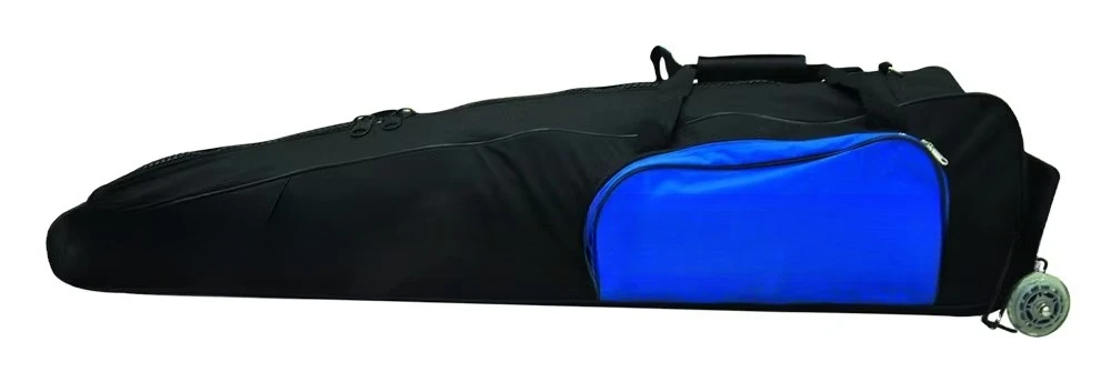 New high-end youth fencing bag with soft, colorful wheels