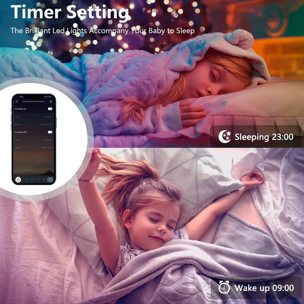 USB Christmas Tree Decorative Lights LED Fairy Light String RGBIC WS2812B String Lights Party Christmas Lights Wedding Decoratio