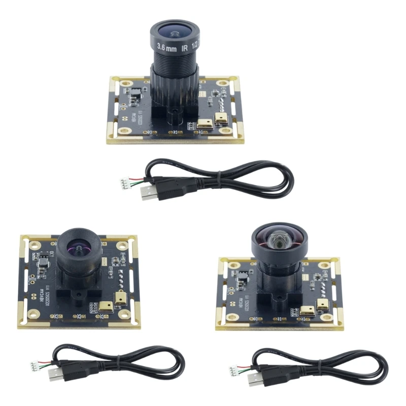 

200MP Color Global Exposure USB Camera Module for Embeddes Devices Featuring 120FPS Highly Speed Capturing 94°/100°/130°