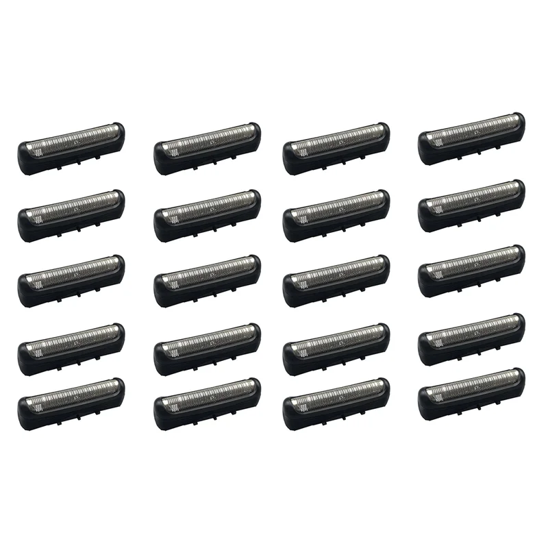 

20X Shaver Blade Razor Replacement Shaver Foil Head Part Cutter Accessories For Braun Razor 32B 32S 21B 21S ,32B Solo-A54Q