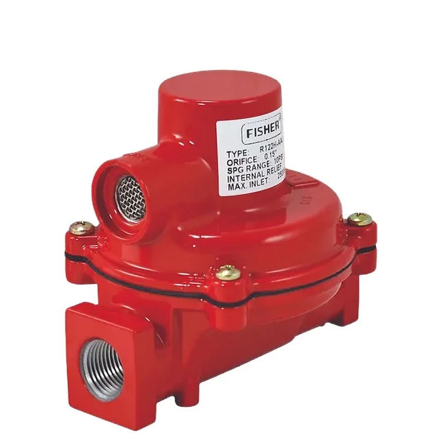 Fisher Type R122H First-Stage Superior Overpressure Protection LPG R122H-AAJ Pressure Regulator