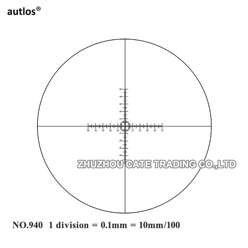 Durchmesser 24 mm Stereomikroskop Okular Mikrometer Graticule Lineal Okularabsehen für Olympus Mikroskop CX23 BX SZX Serie – Detail 13