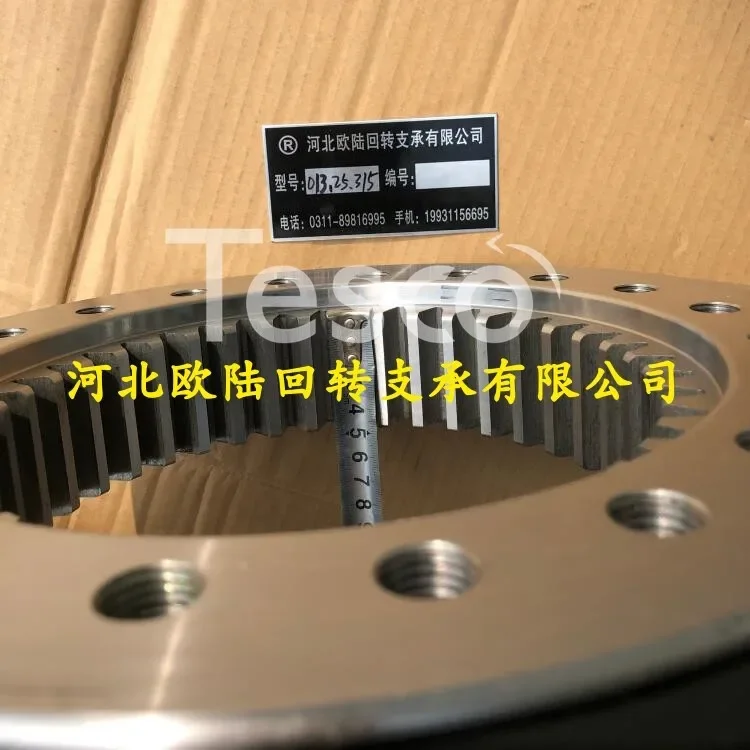 Small slewing bearing  turntable  support truck crane tower   fog  machine distributing