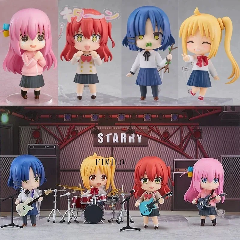 Kute Anime Kita Ikuyo Bocchi Tee Rock Ijichi Nijika Figur Yamada Ryo Nendoroid Gotou Hitori Figuren PVC Desktop Ornament Spielzeug