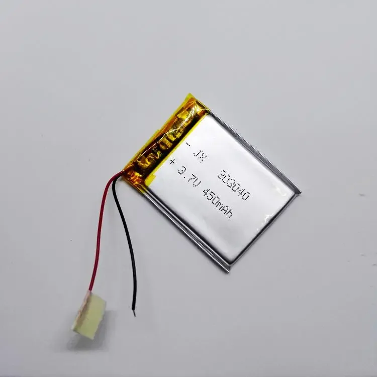 Встроенный аккумулятор регистратора вождения 303040   Полимерная литиевая батарея 3,7 В, шагомер, зарядка большой емкости, общий