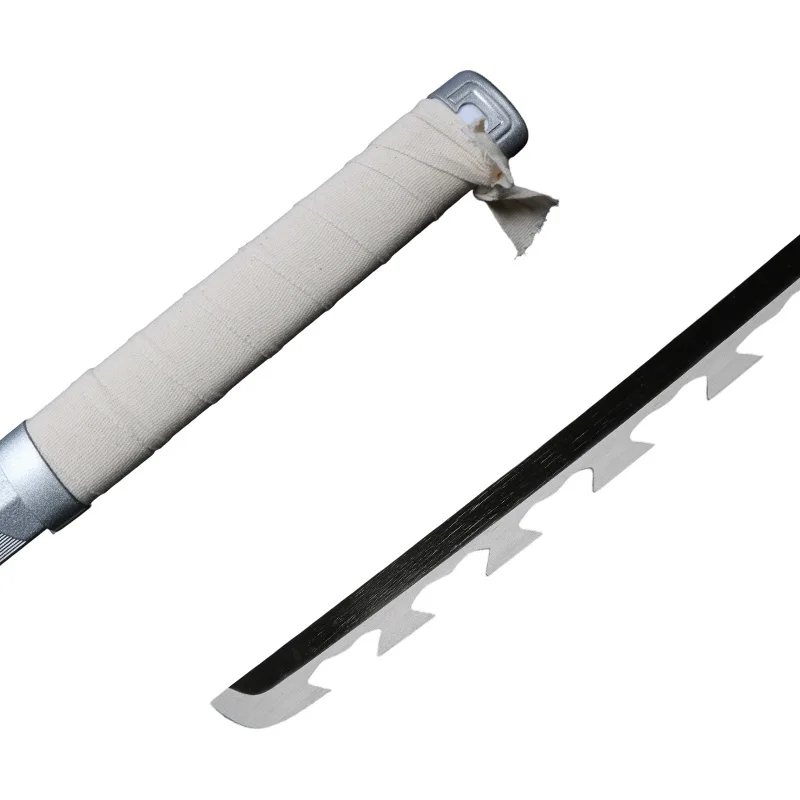 Anime Katana 80cm/31.5" Hashibira Inosuke Character Sword Two sets of equipment Cosplay Weapons Toy Sword Bamboo Blade