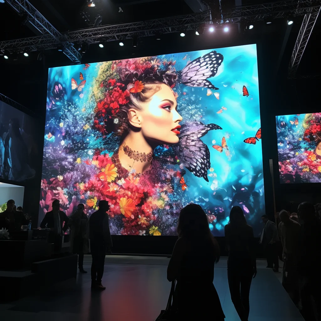 شاشة تأجير P5 داخلية قابلة للتخصيص 960*960 شاشة LED للحفلات الموسيقية على الحائط لمعرض الأحداث