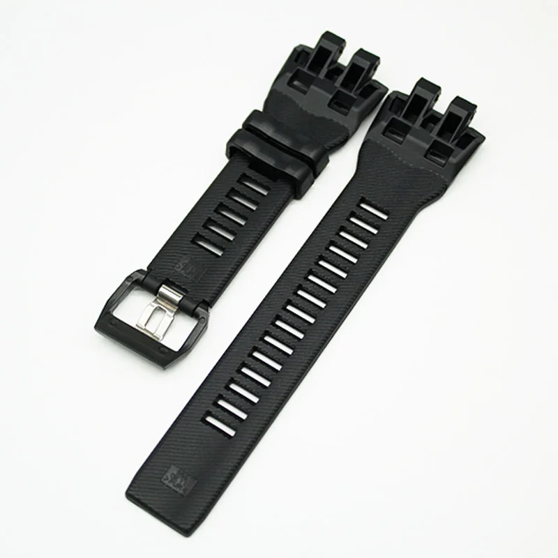 Tali jam tangan aksesoris kucing, tali jam tangan GBD-100-1A, hitam, Resin, olahraga