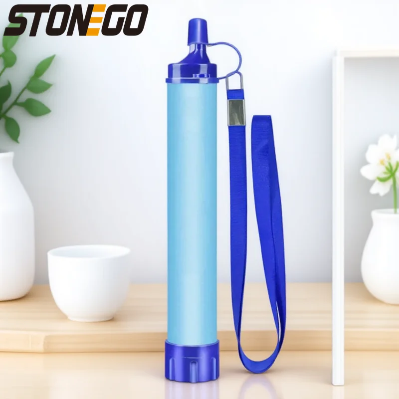 منقي مياه محمول خارجي للتخييم والمشي لمسافات طويلة في حالات الطوارئ ومنقي مياه محمول عالي الجودة #1