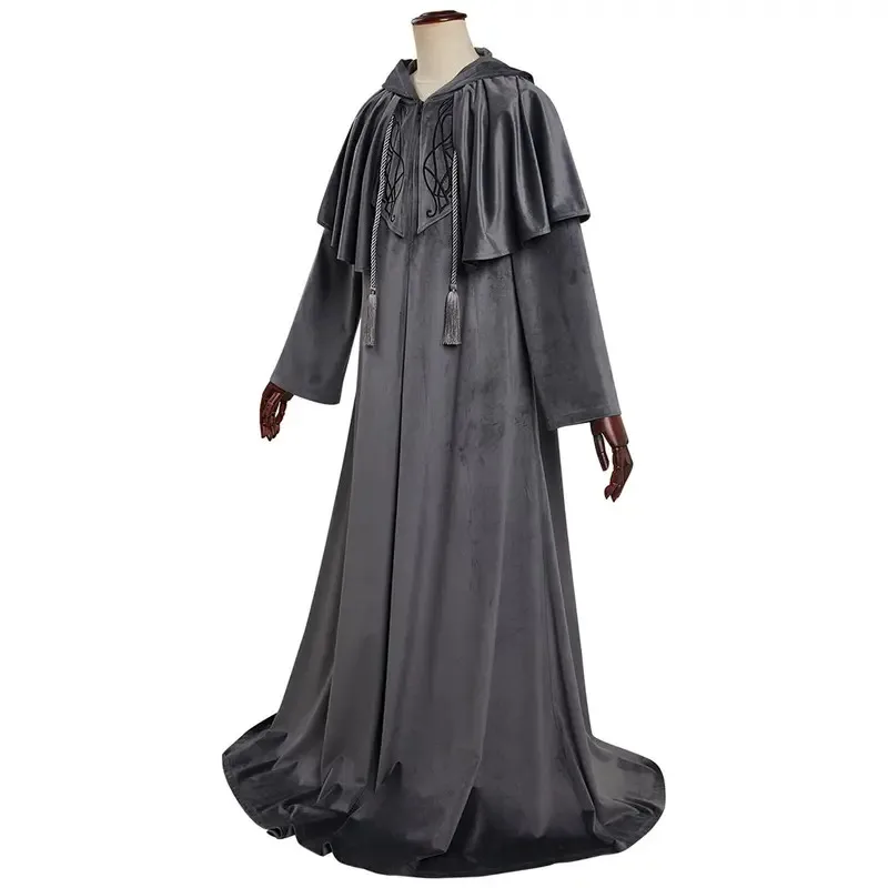 FF14 Emet Selch Cosplay Final Cosplay Fantasy XIV Costume Cloak For Men Adult Male Cape Halloween Carnival Party Roleplay Suit