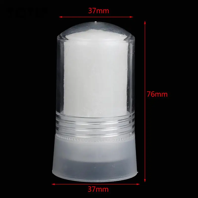 1pcs Natural Rhinestone Deodorant Alum Stick Body Odor Remover Antiperspirant 25/60g