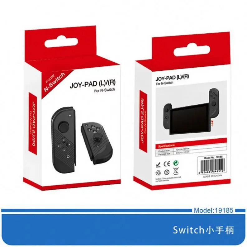 Dobe Tns-19185 Wireless Left And Right Controller For Nintend Switch Crystal Button Gamepad NS