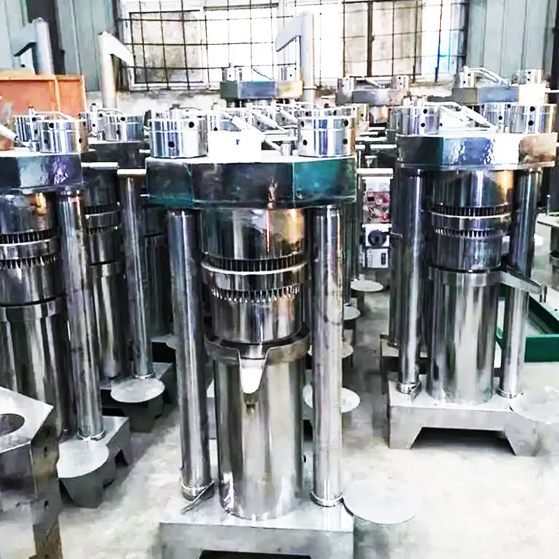 Motor Provided Hot And Cold Press Cocoa Butter Hydraulic Oil Pressers Machine Hand Operated Oil Press Making Machine