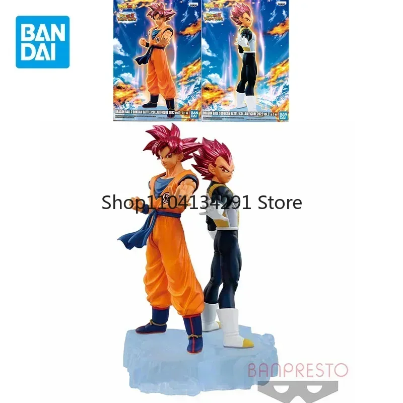 

Bandai оригинальная аниме-фигурка Dragon Ball Z DOKKAN BATTLE Son Goku Vegeta IV, экшн-фигурка, игрушки для детей, подарок, Коллекционная модель