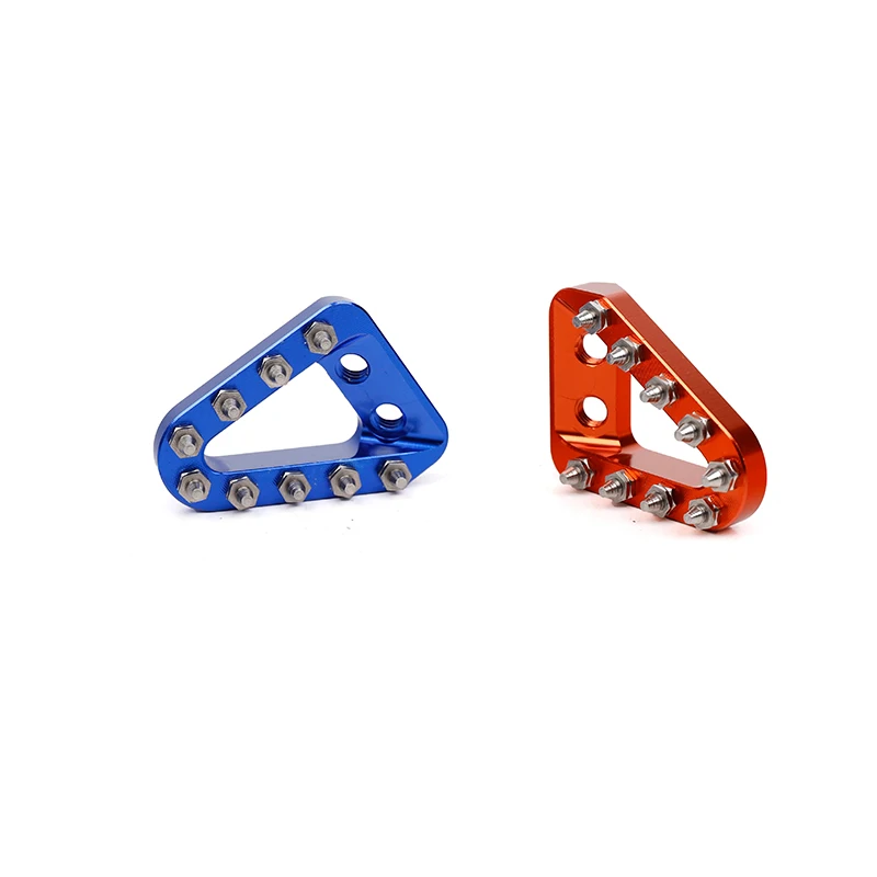 CNC Motorcycle Rear Brake Pedal Step Plate Tip For KTM 125-530 EXC XC XCW EXCF For Husqvarna TC TE FE 2008- 2016 MX Motocross