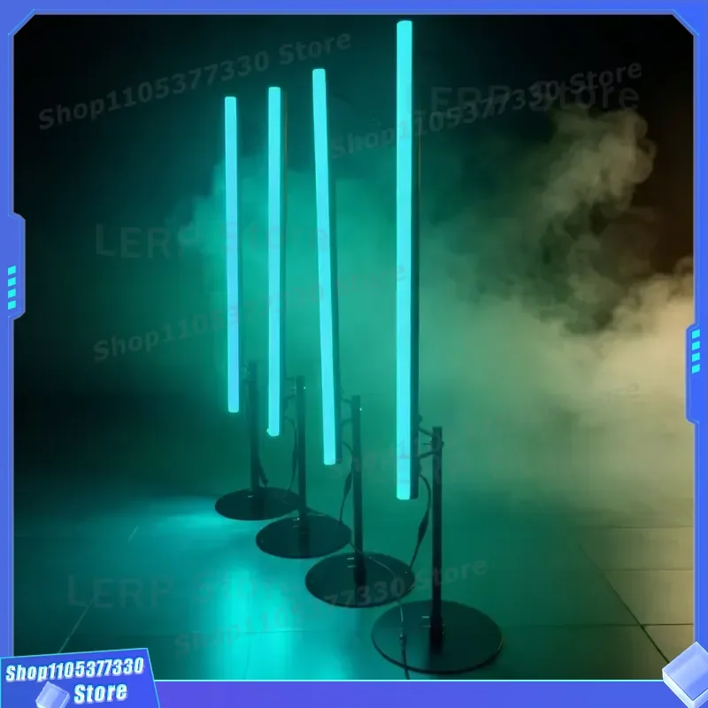 Outdoor LED Aluminum Vertical Tunnel Light Digital Tube DMX Pixel Stage Lighting Decoration for DJ Club Bar Atmosphere Effect