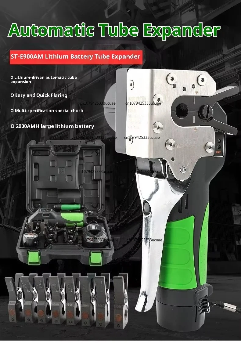 ST-E900AM Air Conditioning Copper Tube Rapid Expansion Flared Tool Lithium Battery Electric Pipe Expander